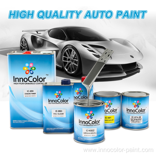 Car Repair Matte Black Auto Paint